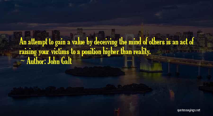 Deceiving Quotes By John Galt