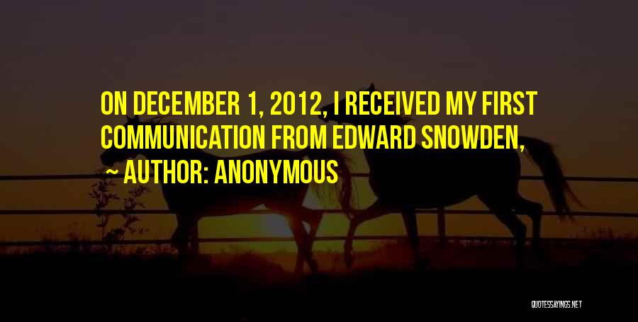 December 1 Quotes By Anonymous