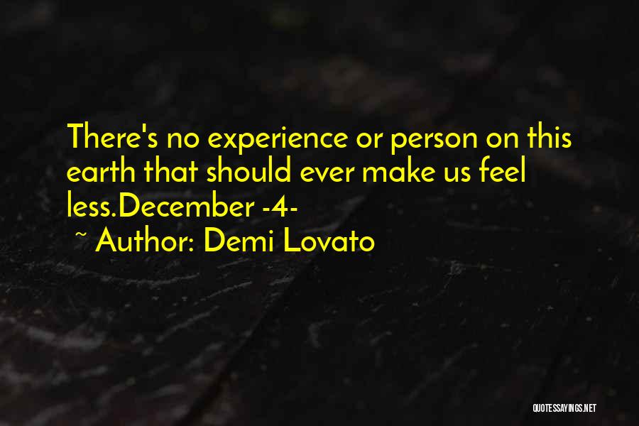 December 1 Quotes By Demi Lovato
