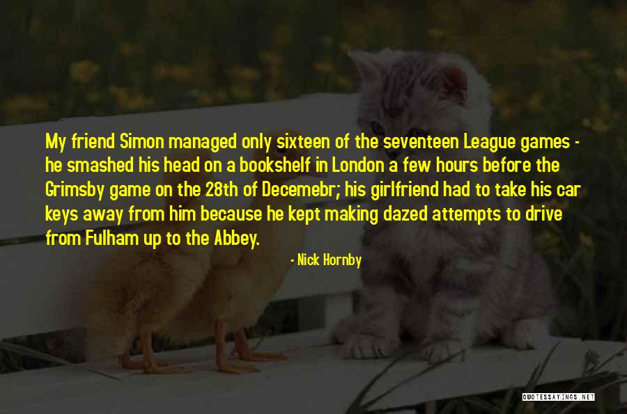 Decemebr Quotes By Nick Hornby Decemebr Quotes By Nick Hornby