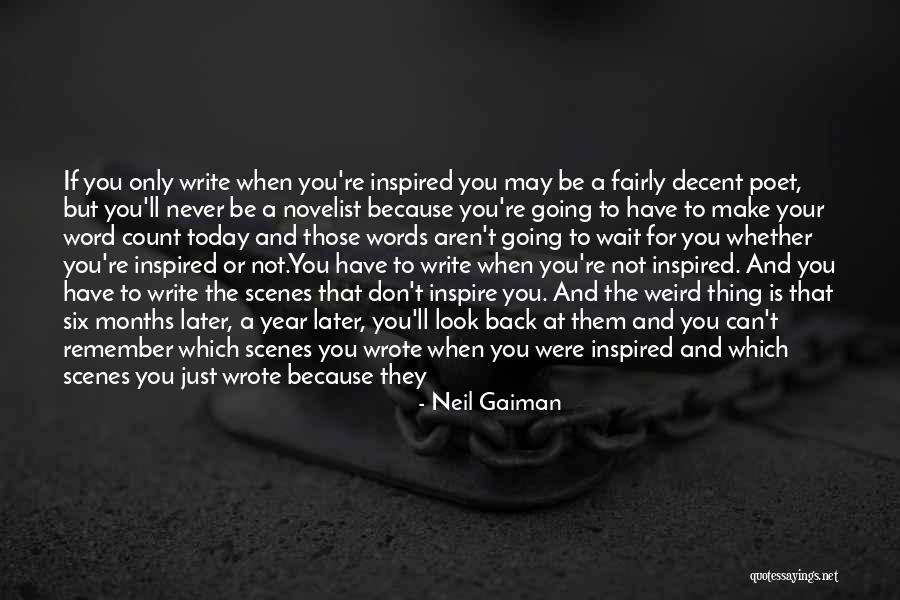 Decent Look Quotes By Neil Gaiman