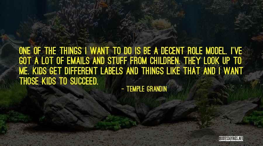 Decent Look Quotes By Temple Grandin