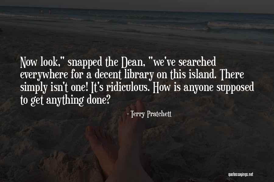 Decent Look Quotes By Terry Pratchett