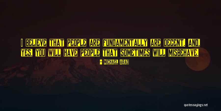 Decent People Quotes By Michael Arad Decent People Quotes By Michael Arad