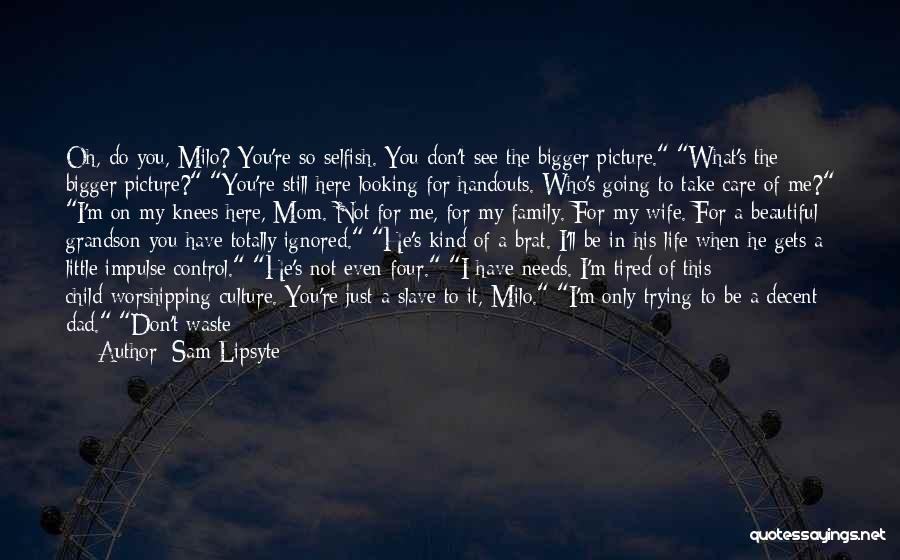Decent Picture Quotes By Sam Lipsyte