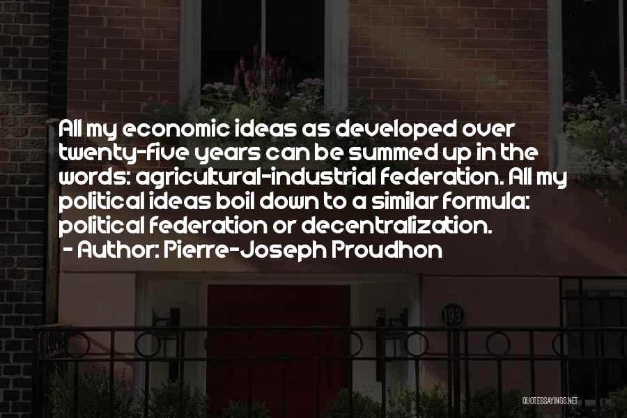 Decentralization Quotes By Pierre-Joseph Proudhon