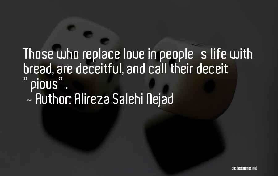 Deception In Love Quotes By Alireza Salehi Nejad