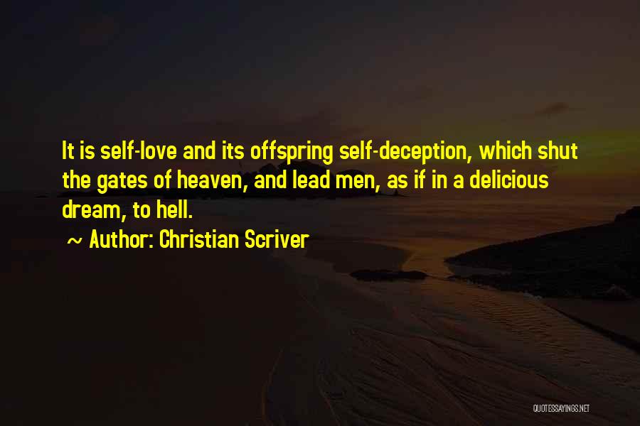 Deception In Love Quotes By Christian Scriver