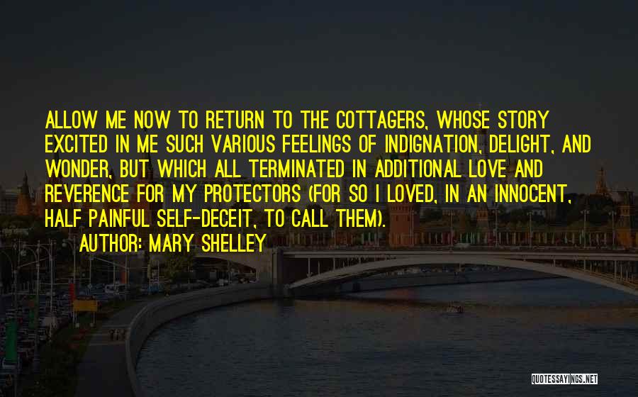 Deception In Love Quotes By Mary Shelley