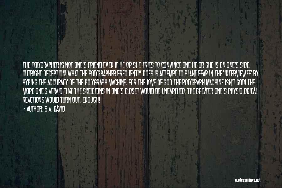 Deception In Love Quotes By S.A. David Deception In Love Quotes By S.A. David