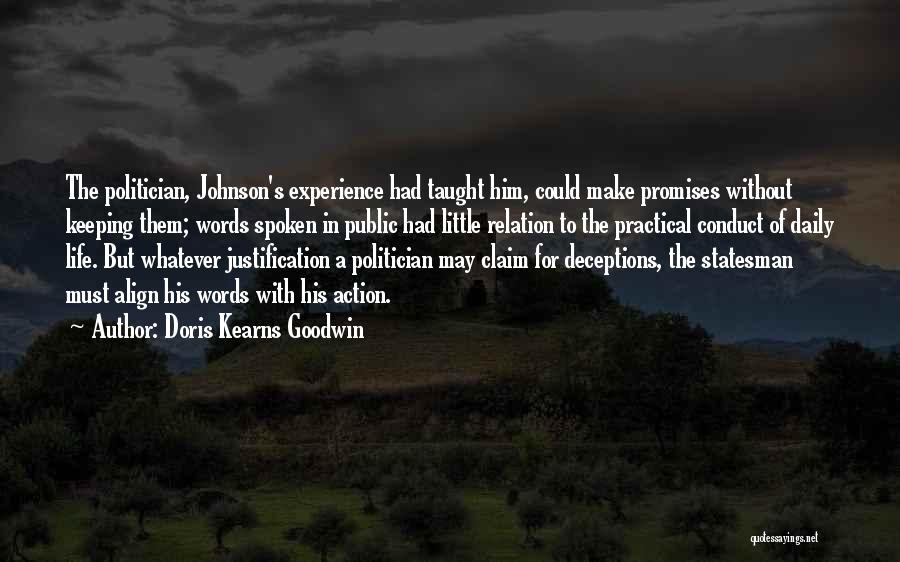 Deceptions Quotes By Doris Kearns Goodwin