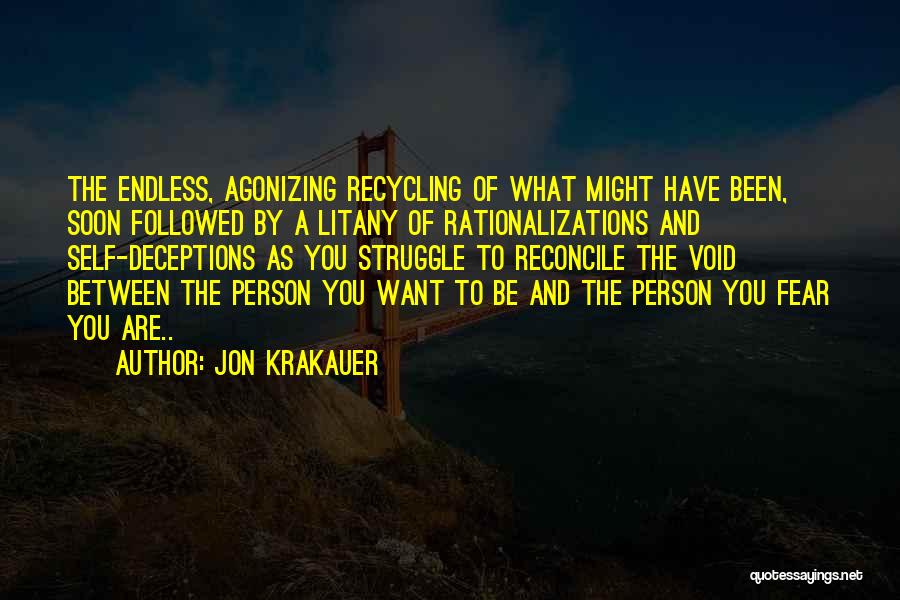 Deceptions Quotes By Jon Krakauer
