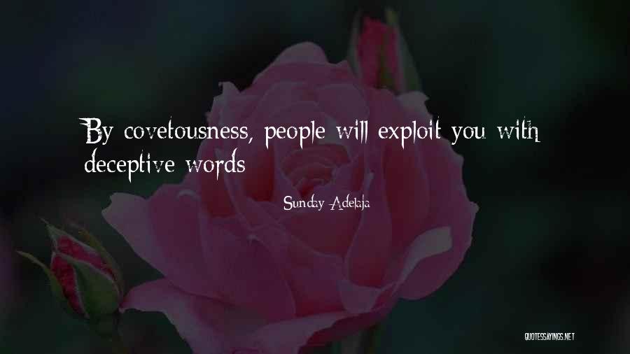 Deceptive People Quotes By Sunday Adelaja Deceptive People Quotes By Sunday Adelaja