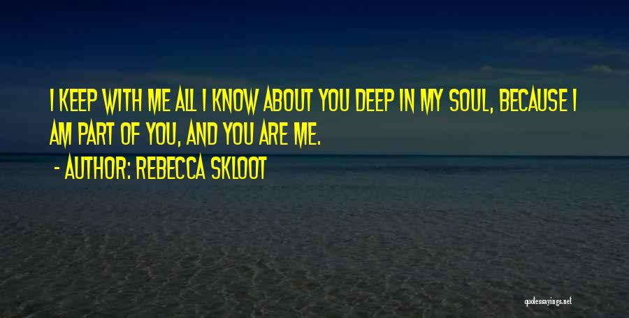 Dechane Cameron Quotes By Rebecca Skloot