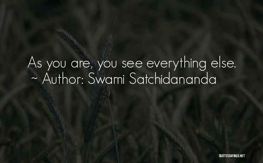 Dechane Cameron Quotes By Swami Satchidananda