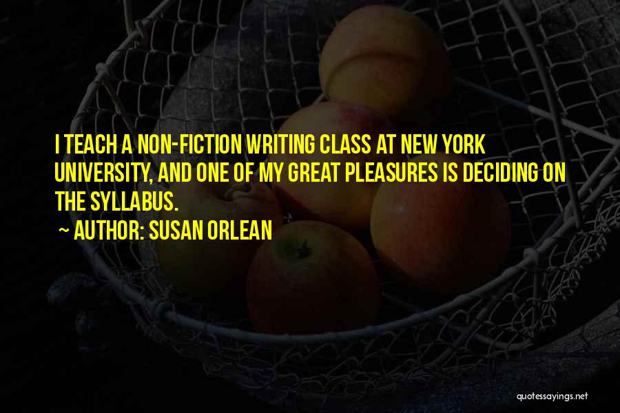 Deciding For Yourself Quotes By Susan Orlean