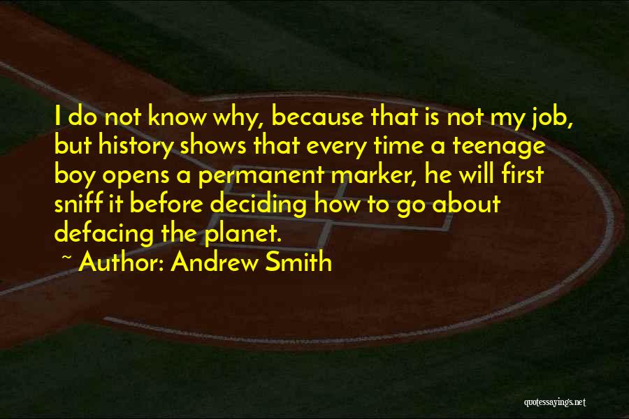 Deciding Quotes By Andrew Smith