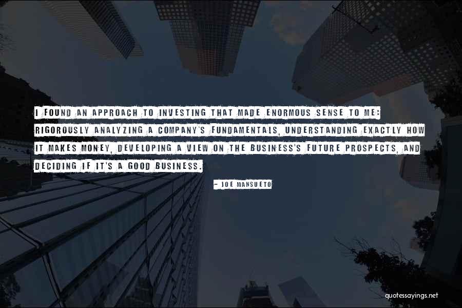 Deciding The Future Quotes By Joe Mansueto Deciding The Future Quotes By Joe Mansueto