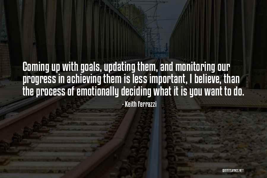 Deciding What's Important Quotes By Keith Ferrazzi Deciding What's Important Quotes By Keith Ferrazzi