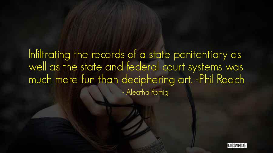 Deciphering Quotes By Aleatha Romig