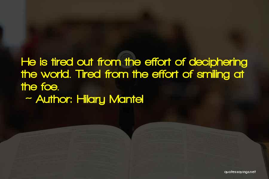 Deciphering Quotes By Hilary Mantel