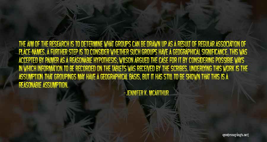 Decipherment Of Linear Quotes By Jennifer K. McArthur Decipherment Of Linear Quotes By Jennifer K. McArthur