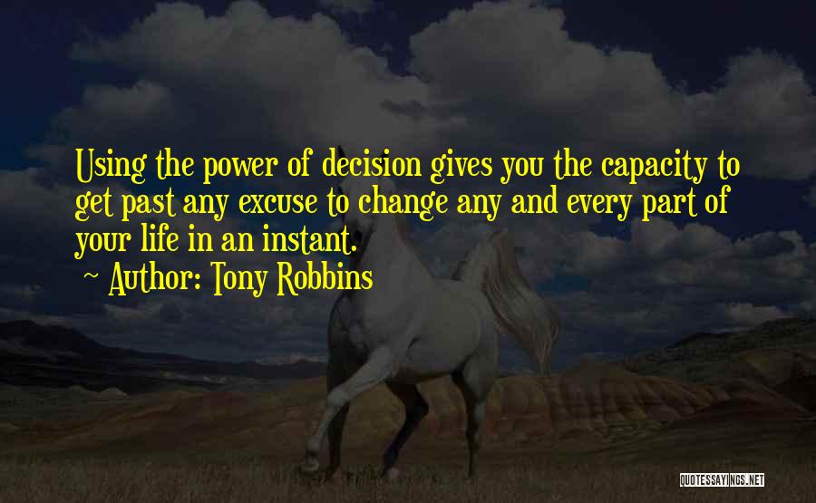 Decision And Change Quotes By Tony Robbins
