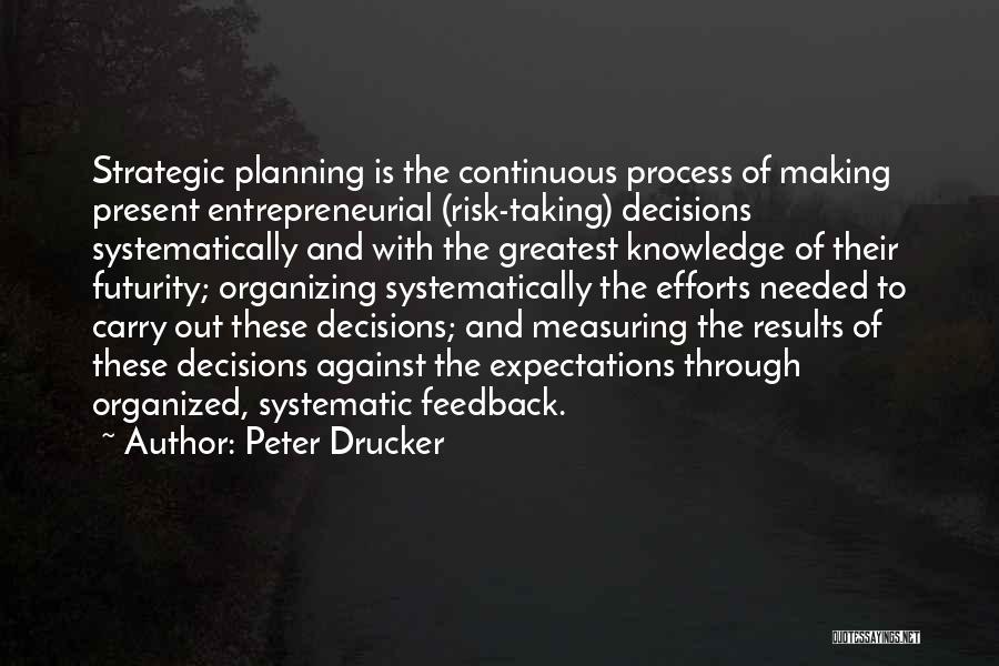 Decision Making Process Quotes By Peter Drucker