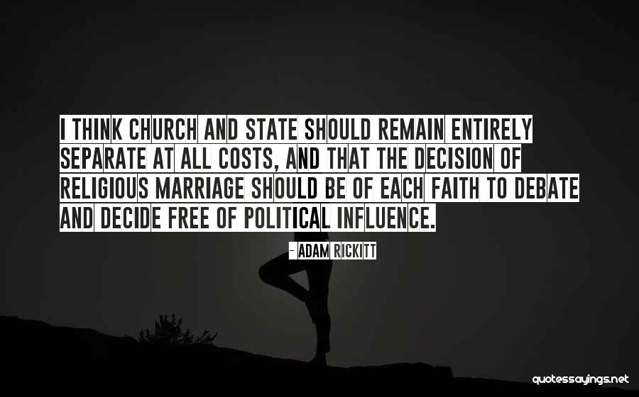 Decision Marriage Quotes By Adam Rickitt Decision Marriage Quotes By Adam Rickitt