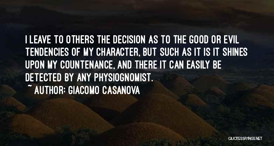 Decision To Leave Quotes By Giacomo Casanova