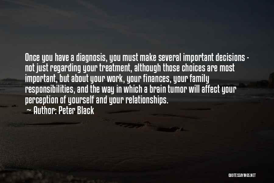 Decisions In Relationships Quotes By Peter Black