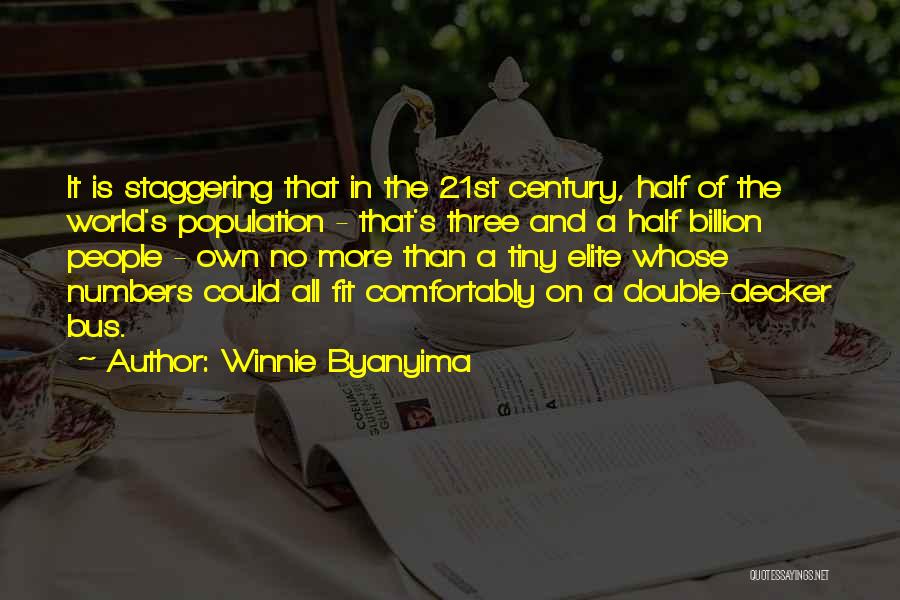 Decker Quotes By Winnie Byanyima