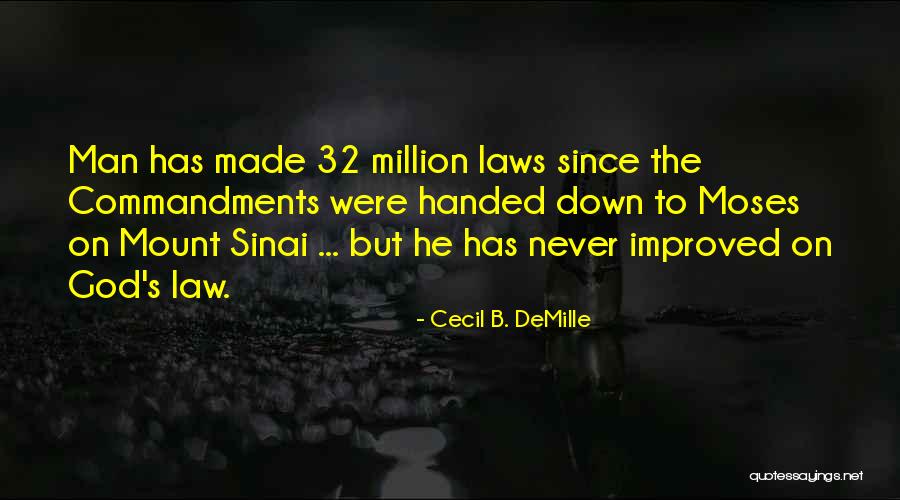 Decky Hats Quotes By Cecil B. DeMille Decky Hats Quotes By Cecil B. DeMille