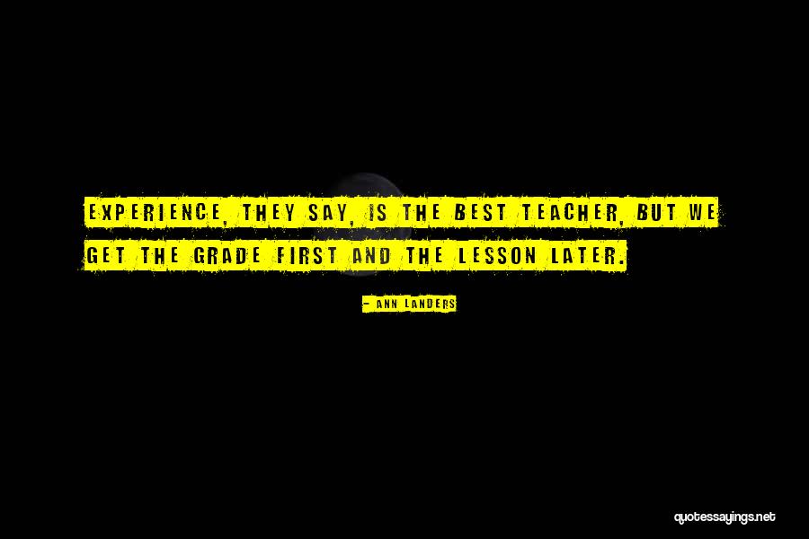 Declarando Victoria Quotes By Ann Landers Declarando Victoria Quotes By Ann Landers