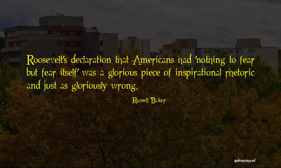 Declaration Quotes By Russell Baker Declaration Quotes By Russell Baker
