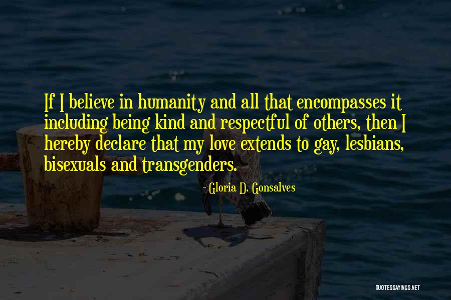 Declare Love Quotes By Gloria D. Gonsalves