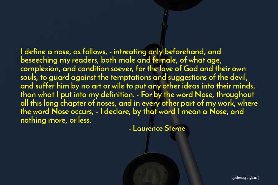 Declare Love Quotes By Laurence Sterne Declare Love Quotes By Laurence Sterne