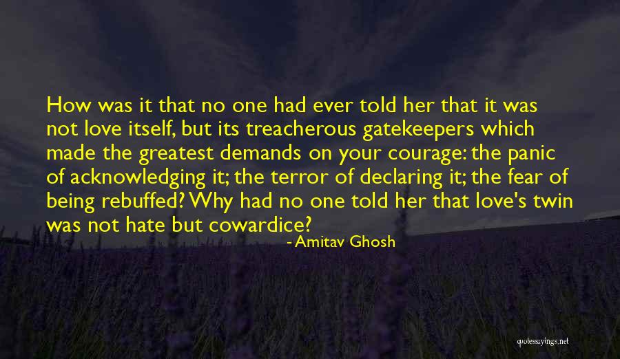 Declaring Love Quotes By Amitav Ghosh Declaring Love Quotes By Amitav Ghosh