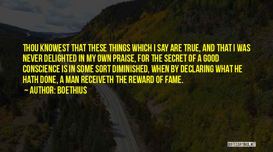 Declaring Quotes By Boethius