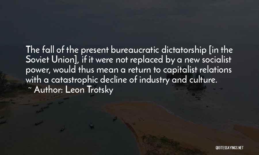 Decline And Fall Quotes By Leon Trotsky