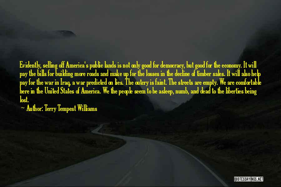 Decline Of America Quotes By Terry Tempest Williams