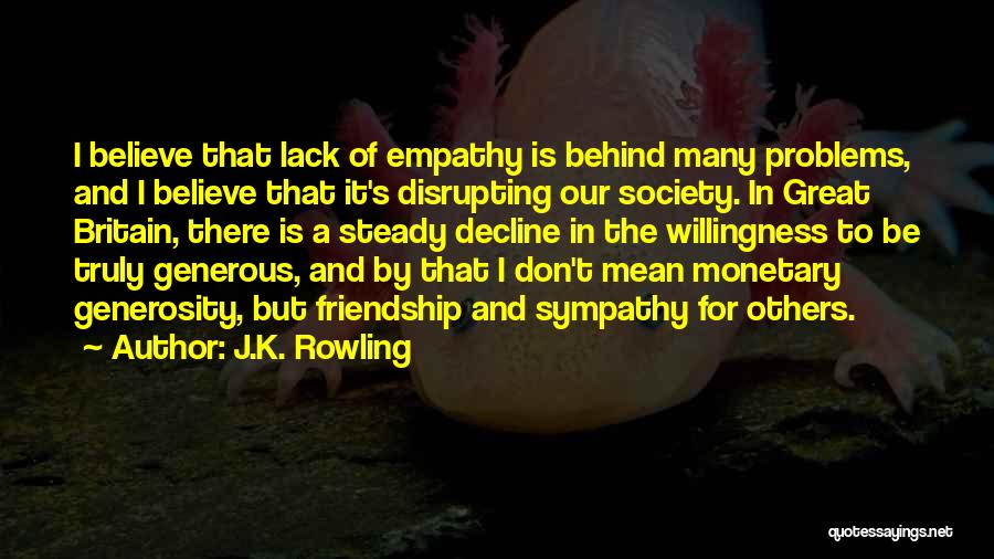 Decline Of Society Quotes By J.K. Rowling