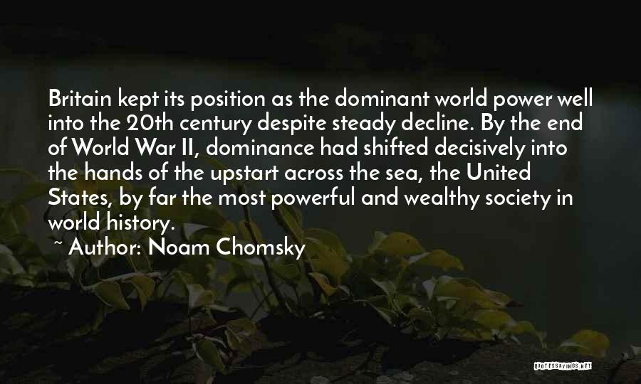 Decline Of Society Quotes By Noam Chomsky