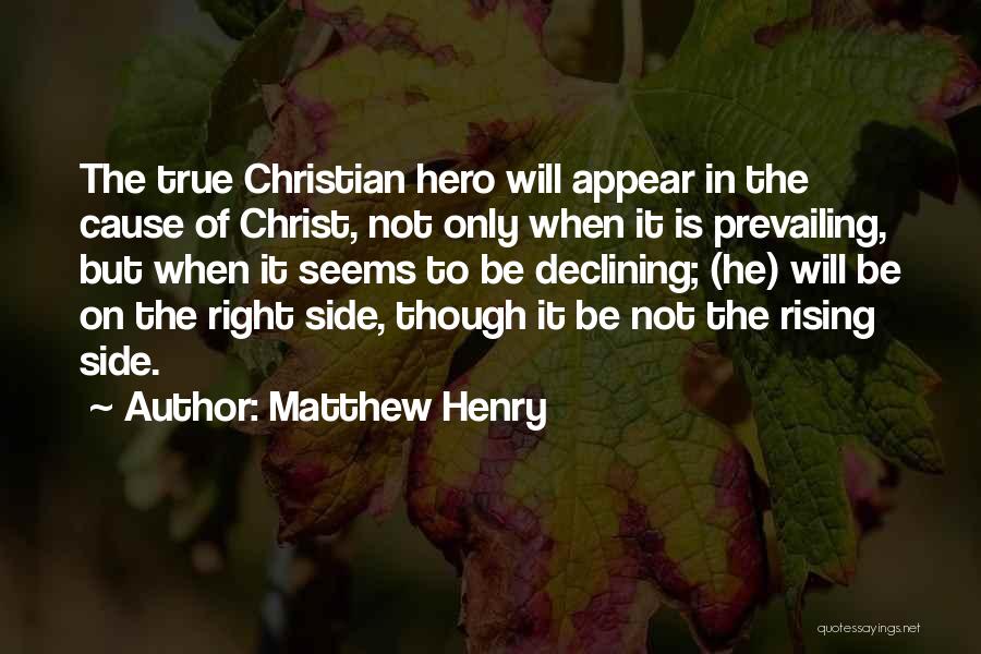 Declining Quotes By Matthew Henry