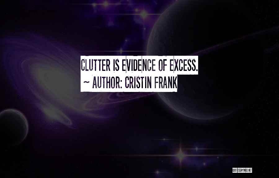 Declutter Quotes By Cristin Frank