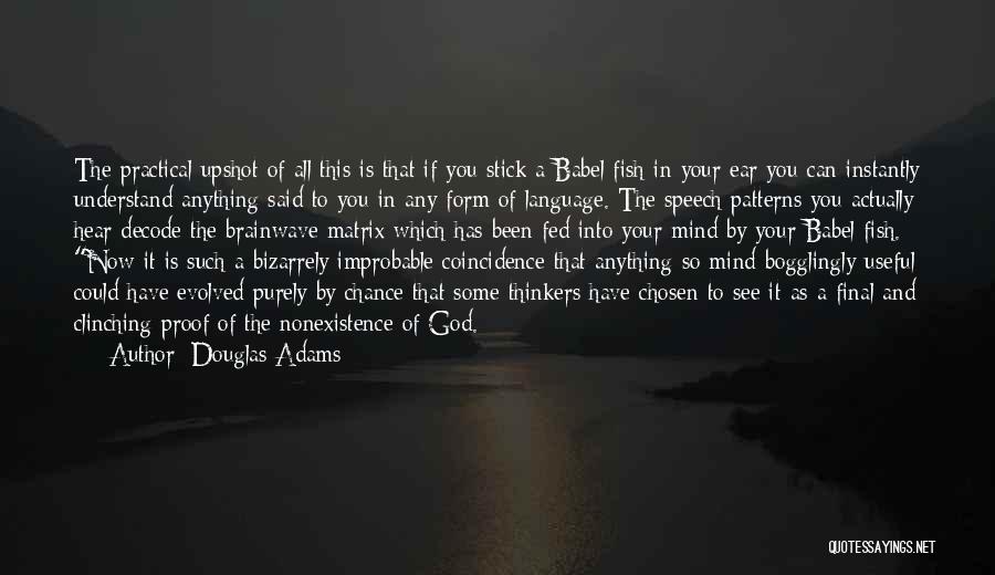 Decode Quotes By Douglas Adams