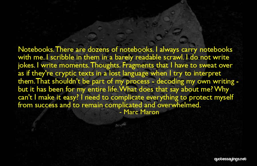 Decoding Life Quotes By Marc Maron Decoding Life Quotes By Marc Maron