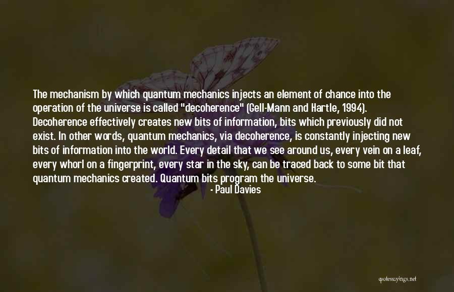 Decoherence In Quantum Quotes By Paul Davies Decoherence In Quantum Quotes By Paul Davies