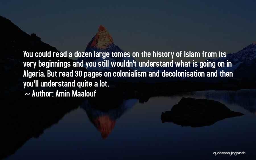 Decolonisation Quotes By Amin Maalouf