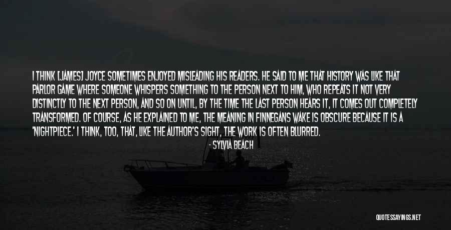 Deconditioned Quotes By Sylvia Beach Deconditioned Quotes By Sylvia Beach